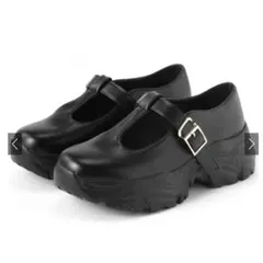 グレイル GRL fa079 厚底Tストラップシューズ[fa079]