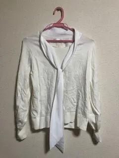 【大人気】OLGA リボン付き長袖　学生セーター