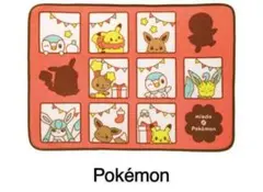 ポケモン ミスドコラボ ことしもいっしょコレクション ブランケット ひざ掛けのサムネイル