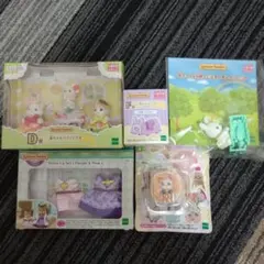 シルバニアファミリー 一番くじ D賞 赤ちゃんパフェトリオ 他