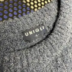 90s OLD UNIQLO セーター 紺タグ 初期 紺 ネイビー L