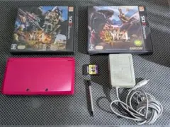 ニンテンドー3DS【ピンク】 モンスターハンター4G・4
