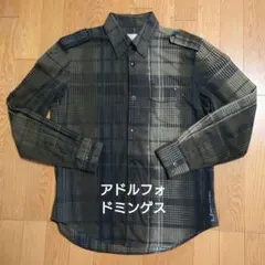 アドルフォドミンゲス　メンズ長袖シャツ