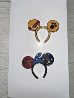 ディズニー ミッキーマウスと仲間たち カチューシャ ピンバッジ