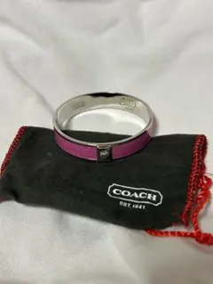 COACH コーチピンク バングル