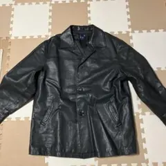 【美品】90s OLD GAP レザーカーコートXL 野村訓一