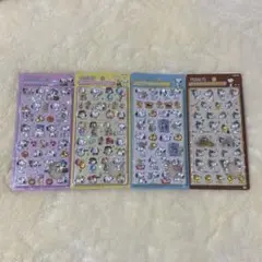 【本日限定価格】ボンボンドロップシール スヌーピー4枚セット