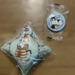 くら寿司　クッションチャーム　缶バッジ　セット