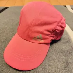 adidas アディダス テニス ランニング ピンク メッシュ キャップ