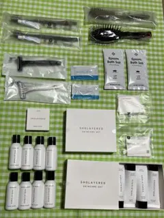 ショーレイヤード　バスアメニティ、スキンケアセット他　ホテルアメニティ合計29個