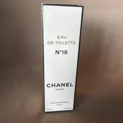 新品未開封　CHANEL シャネル　N°19 オードトワレ　香水　100ml