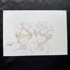 【匿名配送】あんスタ くじメイト D-1賞 原画ポートレート 1話