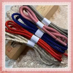 着物-帯締め22【帯締め５本セット】【オークション】