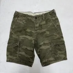 Abercrombie&Fitch アバクロ カーゴ ショーツ カモ 迷彩
