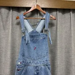 オーバーオール　デニム　メンズ