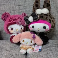 サンリオ　ハローキティ　マイメロディ　プライズぬいぐるみ　まとめ売り