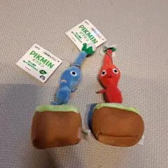 ピクミン ぬいぐるみ 青 赤 セット