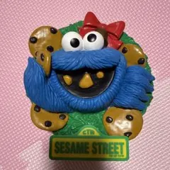 最終価格‼️ジャンク品SESAME STREET クッキーモンスター ウォールデコのサムネイル