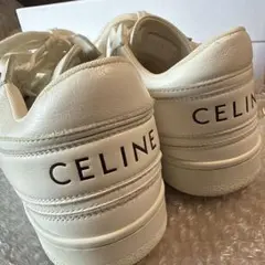 CELINE ホワイトレザー スニーカー 36のサムネイル