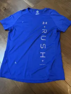 アンダーアーマー UA RUSH トレーニングTシャツ ブルー L