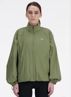 New Balance ウインドブレーカー パッカブルジャケット レディース