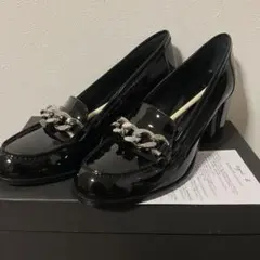 ☆開店セール☆ 着用1時間 美品 アニエスベー レザー チェーン ローファーのサムネイル