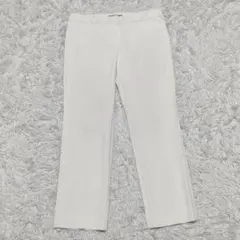 セオリーリュクス　LUCENT.2 MATCH　テーパードパンツ　ホワイト　40