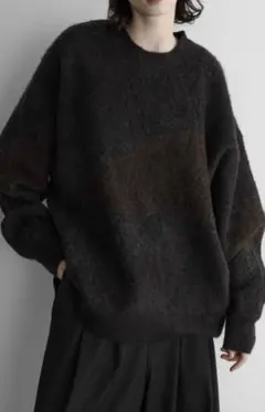 remer ルーズシャドウグラデーションニット