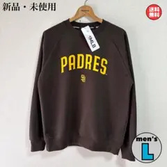 新品　MLB パドレス　Padres トレーナー　スウェット　Lサイズ
