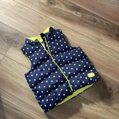 GAP✨リバーシブル　ダウンベスト　90.95 ✨2years