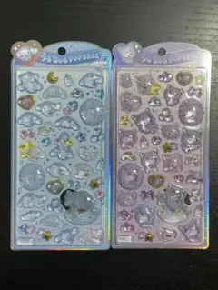うるちゅるPOPSEAL サンリオ　ベビー　シナモロール　クロミ　うるちゅる