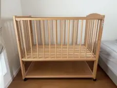 【専用】ベビーベッド　 サワベビー澤田工業　国産ひのきのサムネイル