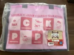 タイトーくじ　サンリオ　侍ジャパン　サムライジャパン　クリアトートバッグ