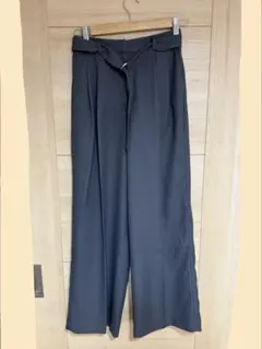 え*ん様 NATURAL BEAUTY BASIC タックワイドパンツ M