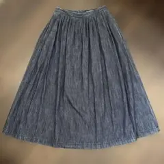 UNIQLO INES DE LA FRESSANGE デニムフレアスカート