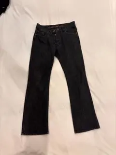 【ARMANI JEANS】アルマーニジーンズ ブラックデニム サイズ32のサムネイル
