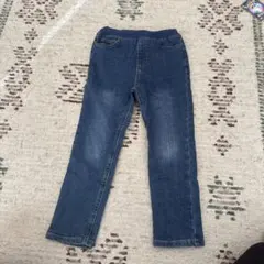 petit main デニムスリムフィットパンツ