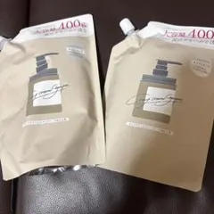 cocone クレイクリームシャンプー つめかえ用 400g 2個セットのサムネイル