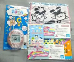 BANDAI たまごっち 一番くじ C賞てんしっち　コンパクトミラー　おまけ付きのサムネイル