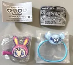 前髪クリップ　ヘアクリップ　ガチャガチャ　ナルミヤキャラクターズ　ベリエ