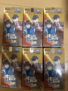 名探偵コナンカードゲーム 信義の絆　未開封　テープ付き　6箱