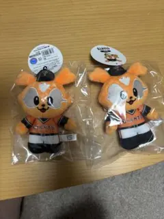 読売ジャイアンツ ジャビットマスコット キーホルダー2個セット