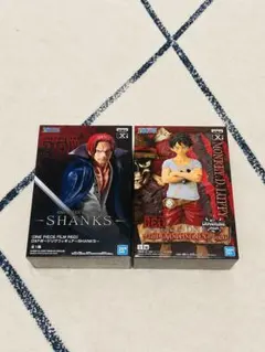 ワンピース DXF フィギュア シャンクス ルフィ FILM REDのサムネイル