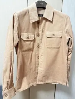 ONLY PREMIO コーデュロイシャツ ベージュ サイズ44