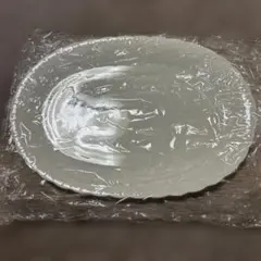 ノリタケオーバルプレート　白いエンボス加工楕円形皿　大皿