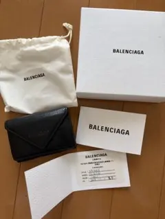 BALENCIAGAミニウォレット ブラック