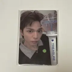 【TREASURE】 ペンライト 購入特典 トレカ アサヒ