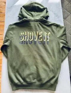 美品 ロデオクラウン スウェットパーカー ジップ アーミーグリーン