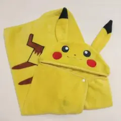 ポケモン ピカチュウ フード付きブランケット グッズ なりきり ハロウィン