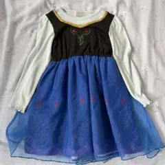 マジョリカ　バースデイ　アナ雪　アナ　ワンピース　120 なりきり